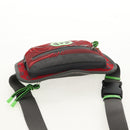 GUCCI GG Canvas Waist bag Nylon Gray Silver 752102 Auth BA8974V-6