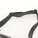 GUCCI GG Canvas Waist bag Nylon Gray Silver 752102 Auth BA8974V-8