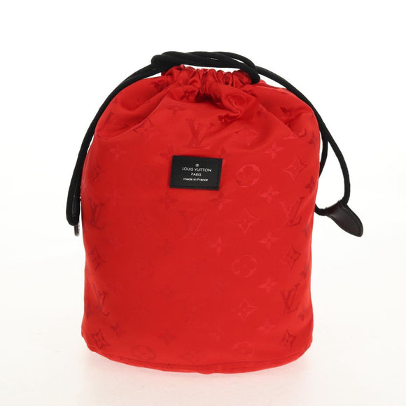 LOUIS VUITTON Monogram Lace Bucket PM Shoulder Bag Black M20352 LV Auth BA8977AM