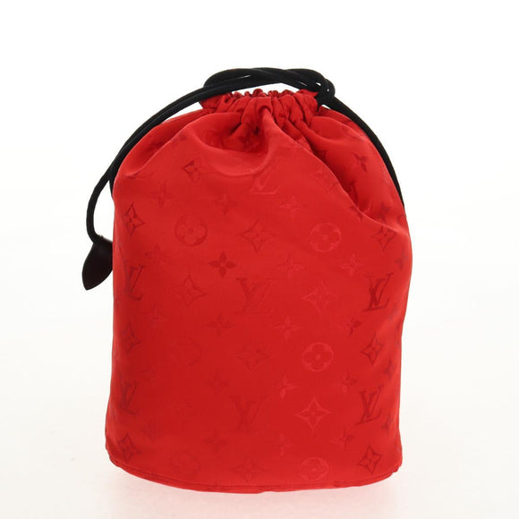 LOUIS VUITTON Monogram Lace Bucket PM Shoulder Bag Black M20352 LV Auth BA8977AM