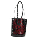 LOUIS VUITTON Monogram Lace Bucket PM Shoulder Bag Black M20352 LV Auth BA8977SAM-1