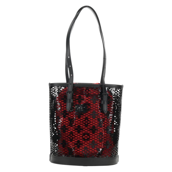 LOUIS VUITTON Monogram Lace Bucket PM Shoulder Bag Black M20352 LV Auth BA8977AM