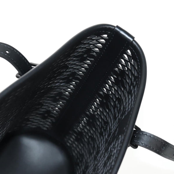 LOUIS VUITTON Monogram Lace Bucket PM Shoulder Bag Black M20352 LV Auth BA8977AM