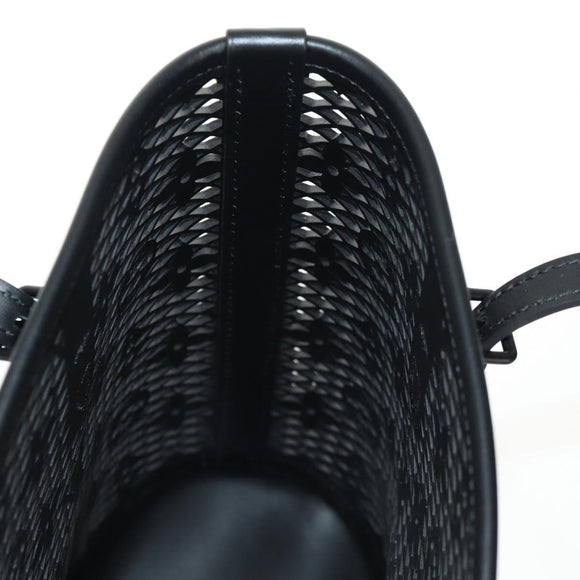 LOUIS VUITTON Monogram Lace Bucket PM Shoulder Bag Black M20352 LV Auth BA8977AM