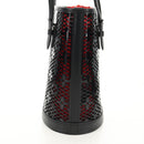 LOUIS VUITTON Monogram Lace Bucket PM Shoulder Bag Black M20352 LV Auth BA8977AM-4