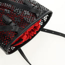 LOUIS VUITTON Monogram Lace Bucket PM Shoulder Bag Black M20352 LV Auth BA8977AM-6