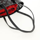 LOUIS VUITTON Monogram Lace Bucket PM Shoulder Bag Black M20352 LV Auth BA8977SAM-7