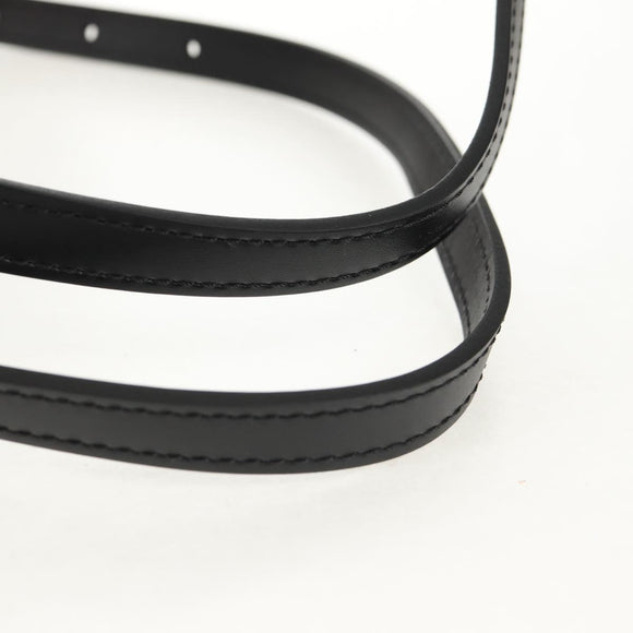 LOUIS VUITTON Monogram Lace Bucket PM Shoulder Bag Black M20352 LV Auth BA8977AM