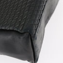 BALLY Tote Bag Leather Black Gold Auth BA8978-10