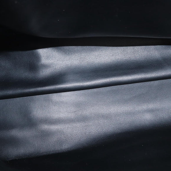 BALLY Tote Bag Leather Black Gold Auth BA8978