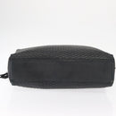 BALLY Tote Bag Leather Black Gold Auth BA8978-9