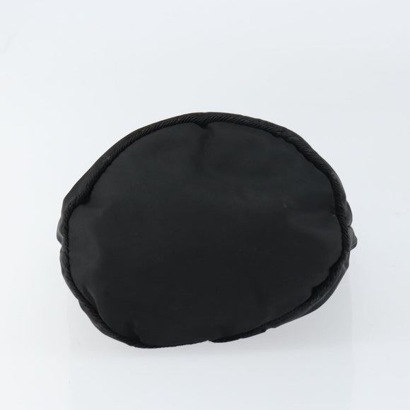 PRADA Hand Bag Nylon Black Auth BA8979