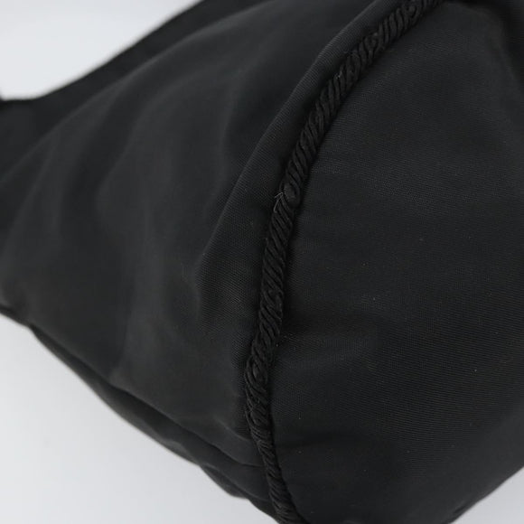 PRADA Hand Bag Nylon Black Auth BA8979