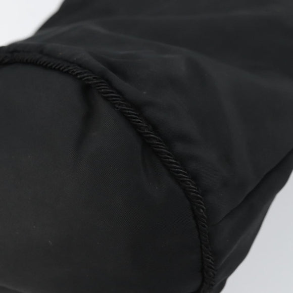 PRADA Hand Bag Nylon Black Auth BA8979
