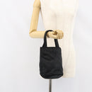 PRADA Hand Bag Nylon Black Auth BA8979-24