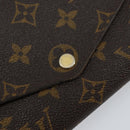 LOUIS VUITTON Monogram Portefeuille Sarah Long Wallet M61734 LV Auth BA8981-17