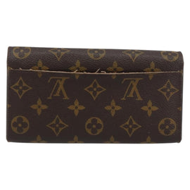 LOUIS VUITTON Monogram Portefeuille Sarah Long Wallet M61734 LV Auth BA8981 - 0