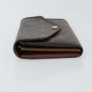 LOUIS VUITTON Monogram Portefeuille Sarah Long Wallet M61734 LV Auth BA8981-4