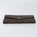 LOUIS VUITTON Monogram Portefeuille Sarah Long Wallet M61734 LV Auth BA8981-6