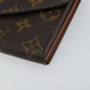 LOUIS VUITTON Monogram Portefeuille Sarah Long Wallet M61734 LV Auth BA8981-7