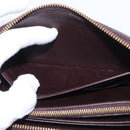 LOUIS VUITTON Monogram Vernis Zippy Wallet Wallet Amarante M93522 Auth BA8982-18