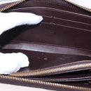 LOUIS VUITTON Monogram Vernis Zippy Wallet Wallet Amarante M93522 Auth BA8982-9