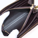 LOUIS VUITTON Monogram Vernis Zippy Wallet Wallet Amarante M93522 Auth BA8982-11