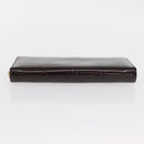 LOUIS VUITTON Monogram Vernis Zippy Wallet Wallet Amarante M93522 Auth BA8982-6