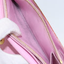 LOUIS VUITTON Multicolor Portefeuille Sarah Wallet White M93532 LV Auth BA8984-11