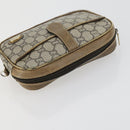 GUCCI GG Plus Supreme Bag PVC Leather Nylon 3 Set Beige Red black Auth BA8987-19