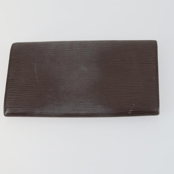 LOUIS VUITTON Monogram Damier Vernis Epi Wallet 5 Set Amarante LV Auth BA8989