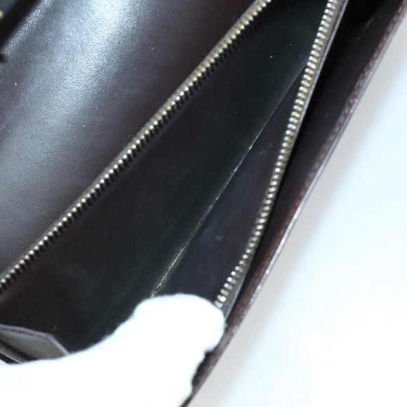 LOUIS VUITTON Monogram Damier Vernis Epi Wallet 5 Set Amarante LV Auth BA8989