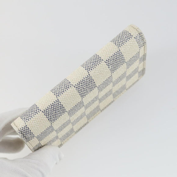 LOUIS VUITTON Monogram Damier Vernis Epi Wallet 5 Set Amarante LV Auth BA8989