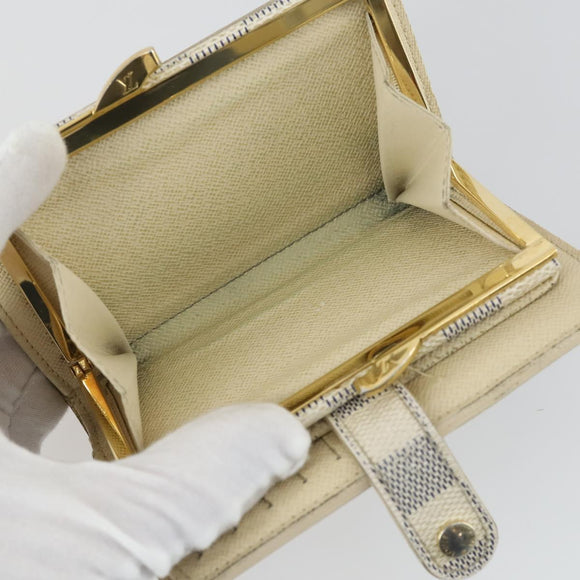 LOUIS VUITTON Monogram Damier Vernis Epi Wallet 5 Set Amarante LV Auth BA8989