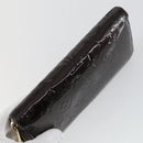 LOUIS VUITTON Monogram Damier Vernis Epi Wallet 5 Set Amarante LV Auth BA8989-5