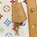 LOUIS VUITTON Monogram Multicolor Keepall 45 Bag White M92641 LV Auth BA8992SAV-8