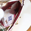 LOUIS VUITTON Monogram Multicolor Keepall 45 Bag White M92641 LV Auth BA8992SAV-23