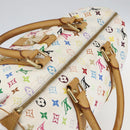 LOUIS VUITTON Monogram Multicolor Keepall 45 Bag White M92641 LV Auth BA8992SAV-6