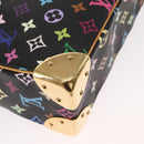 LOUIS VUITTON Monogram Multicolor Boulogne Bag Black M92638 LV Auth BA8993V-16