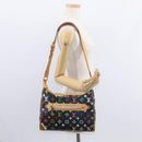 LOUIS VUITTON Monogram Multicolor Boulogne Bag Black M92638 LV Auth BA8993V-22