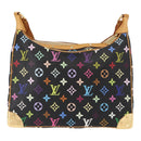 LOUIS VUITTON Monogram Multicolor Boulogne Bag Black M92638 LV Auth BA8993V-2