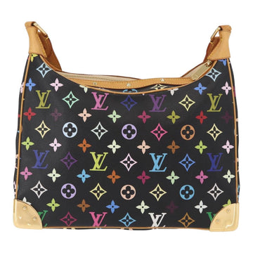 LOUIS VUITTON Monogram Multicolor Boulogne Bag Black M92638 LV Auth BA8993V - 0