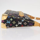 LOUIS VUITTON Monogram Multicolor Boulogne Bag Black M92638 LV Auth BA8993V-3