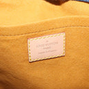 LOUIS VUITTON Monogram Denim Flat Shopper Tote Bag Blue M95018 LV Auth BA8994SAV-20