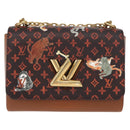 LOUIS VUITTON Catgram Twist MM Shoulder Bag M44408 LV Auth BA8995SAM-13