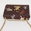 LOUIS VUITTON Catgram Twist MM Umhängetasche M44408 LV Auth BA8995SAM-6