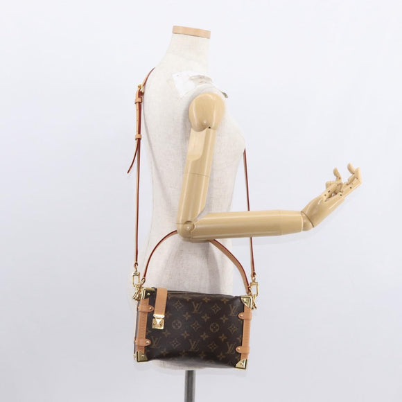 LOUIS VUITTON Monogram Side Trunk MM Shoulder Bag M46358 LV Auth BA8996SAM