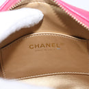 CHANEL Matelasse Chain Big Coco Camera Bag Bag Lamb Skin Pink CC Auth BA8999SAM-17