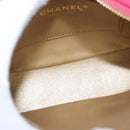CHANEL Matelasse Chain Big Coco Camera Bag Bag Lamb Skin Pink CC Auth BA8999SAM-18