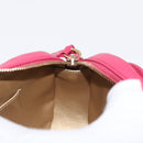 CHANEL Matelasse Chain Big Coco Camera Bag Bag Lamb Skin Pink CC Auth BA8999SAM-19